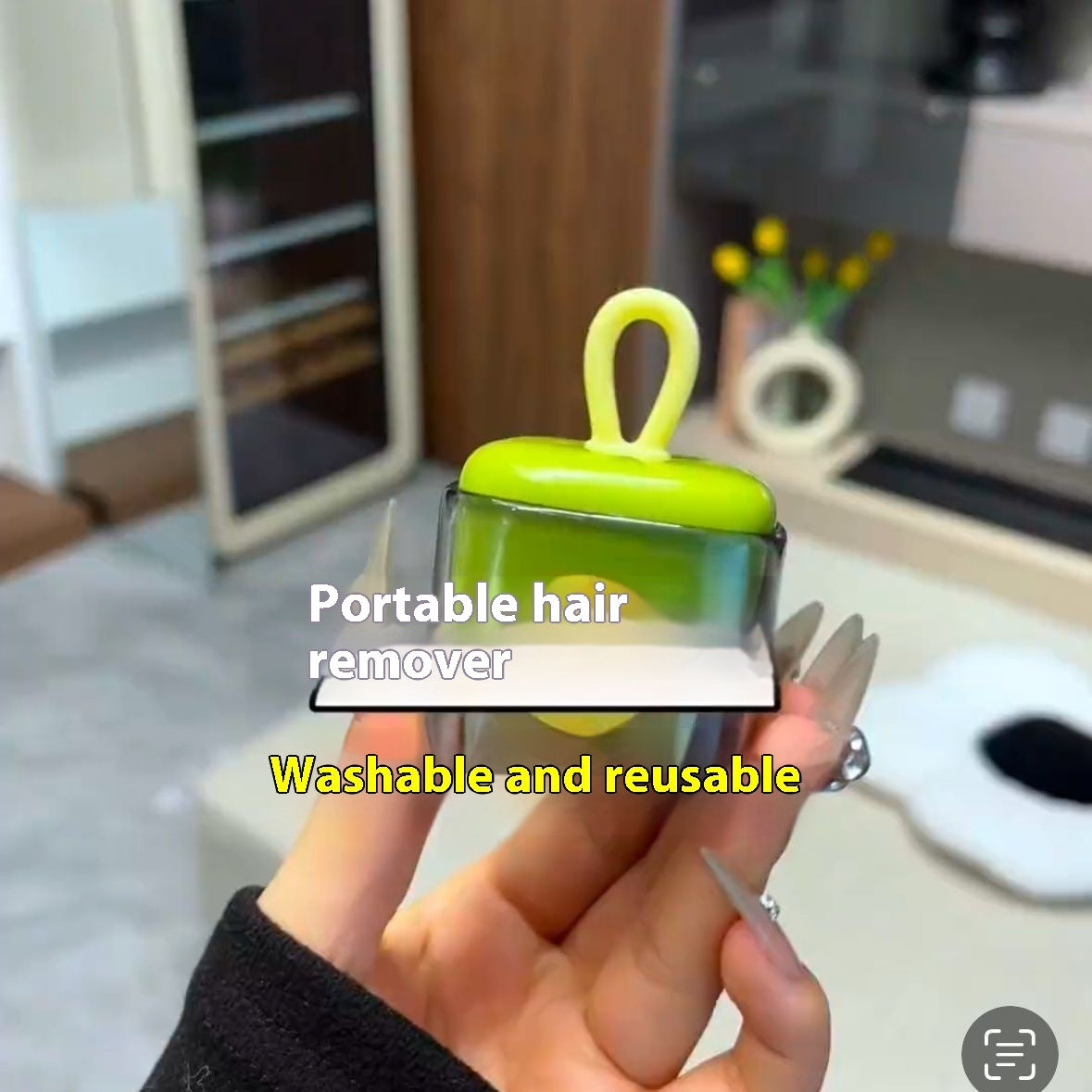 Shopi Vella multi-functional cleaning roller portable hair remover washable and reusable kitchen storage tool