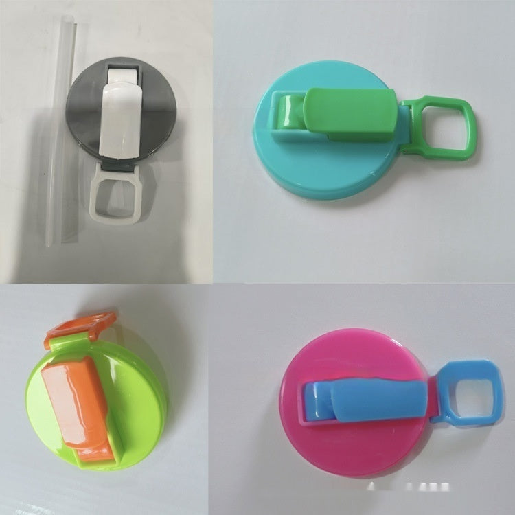 Shopi Vella reusable soda can lid with straw in multiple colors for kitchen storage