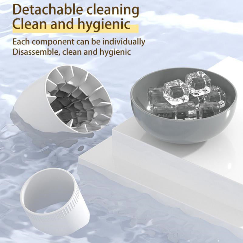 Shopi Vella mushroom ice cube mold with detachable cleaning parts for hygienic kitchen storage