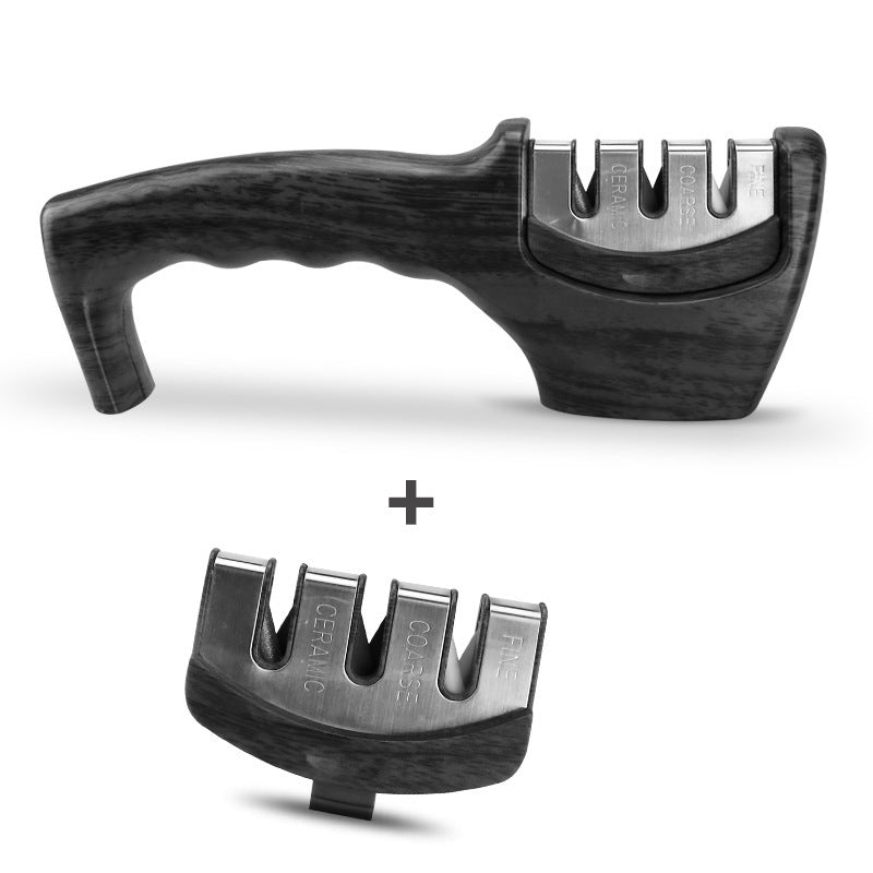 Shopi Vella kitchen tool with tungsten steel sharpening stone and detachable handle sharpener