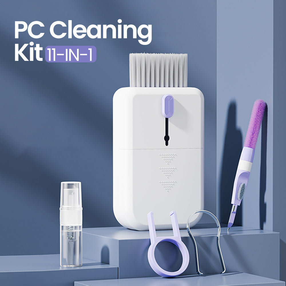 Shopi Vella multifunctional keyboard cleaning brush and PC cleaning kit with multiple tools for effective keyboard maintenance