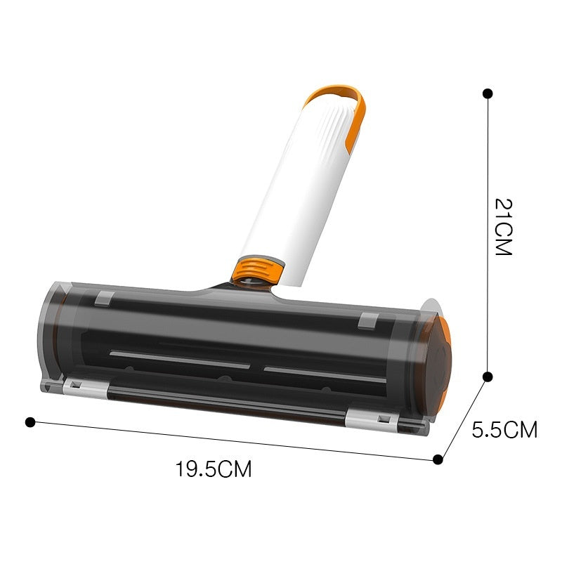 Shopi Vella pet hair removal roller with ergonomic handle and black roller for home storage