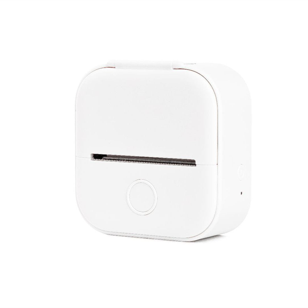 Shopi Vella portable mini thermal label printer in compact white design for trading use