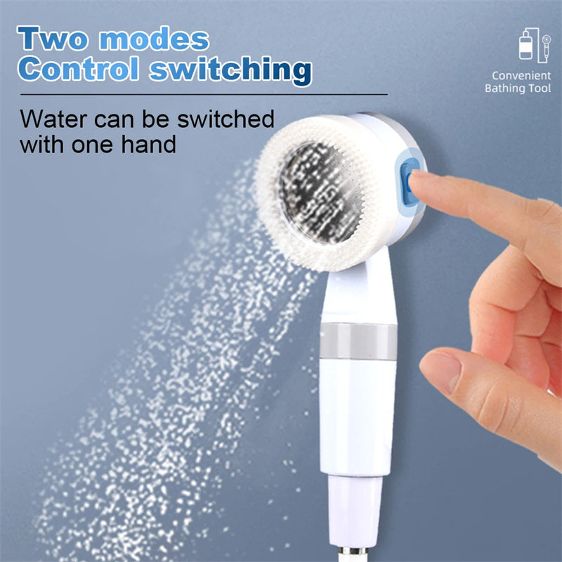 Shopi Vella portable camping shower electric with one-hand control switching and water flow modes