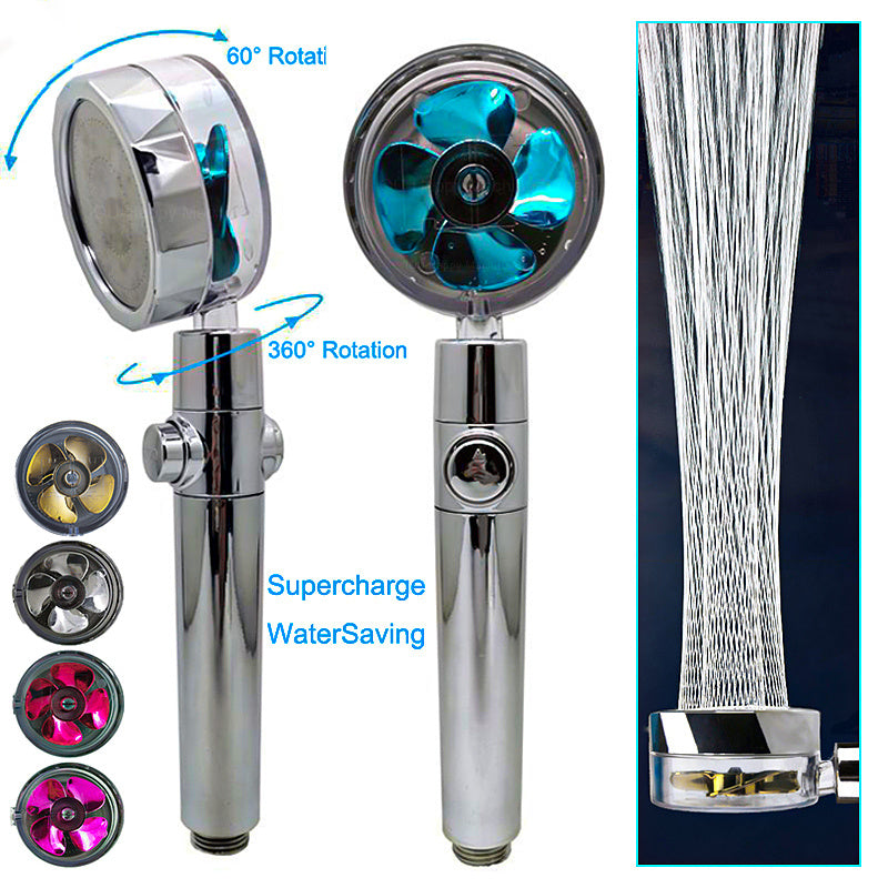 Shopi Vella high pressure water saving shower head with 360 degree rotation and water-saving design