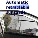 Shopi Vella punch-free balcony shutter automatic retractable sunshade curtain for balcony windows