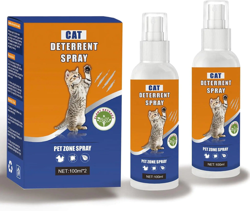 RUNMAT Cat Deterrent Spray Cat Spray Indoor - Effective Cat Scratch Furniture for Pet Behavior Training