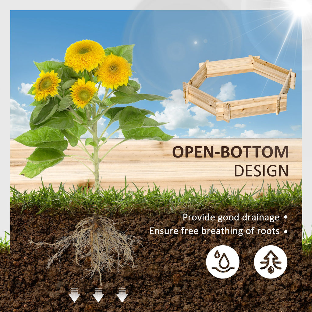 Shopi Vella screwless raised garden bed with open-bottom design for good drainage and root breathing