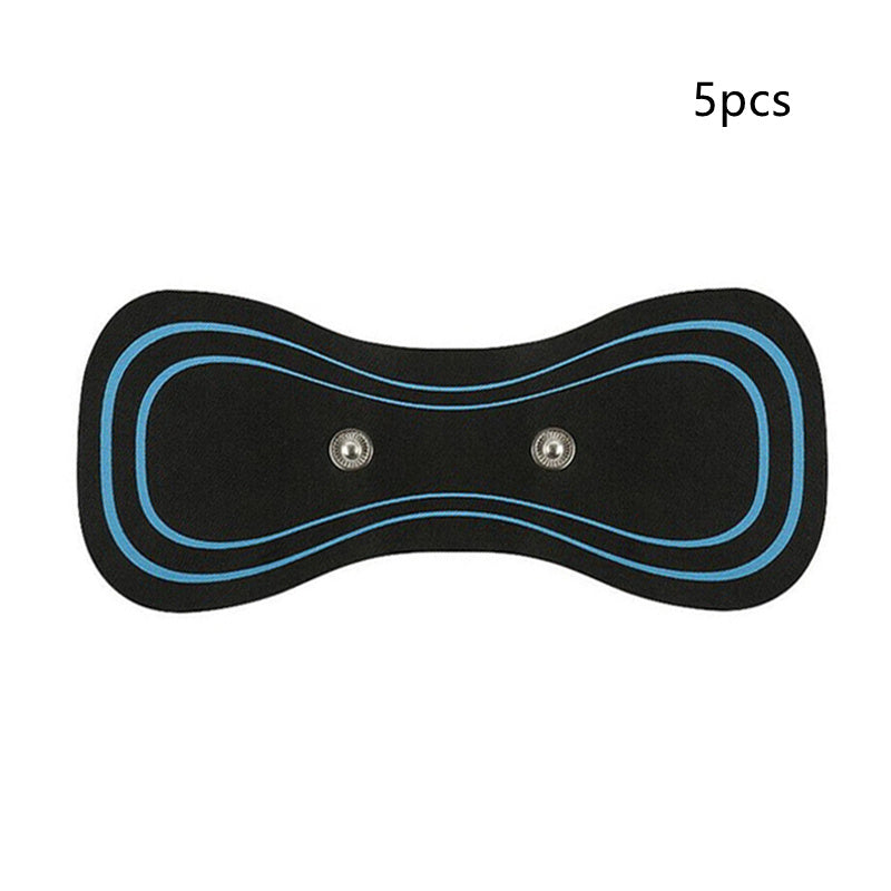 Shopi Vella smart cervical spine massager black device with blue lines for home storage pain relief