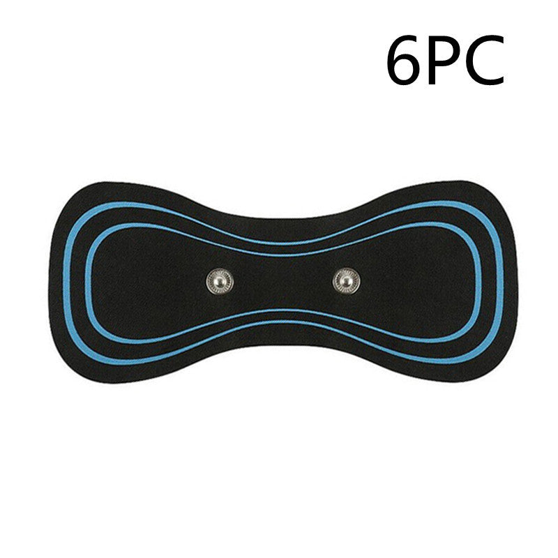 Shopi Vella smart cervical spine massager with black design and blue accents for home use