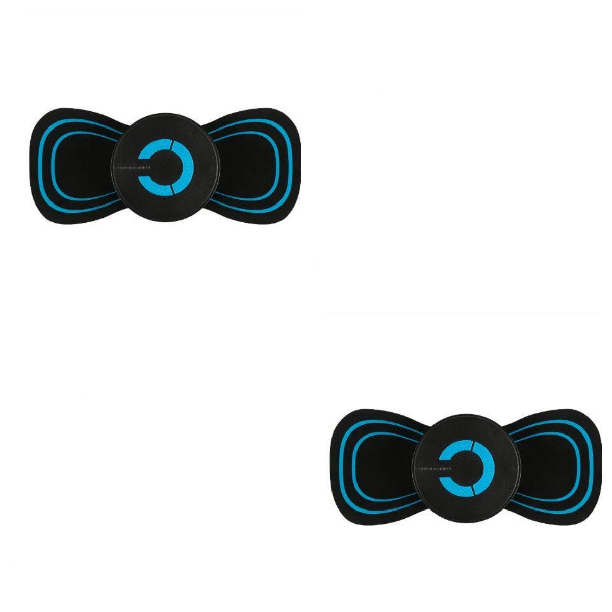 Shopi Vella smart cervical spine massager with black and blue ergonomic design for neck pain relief
