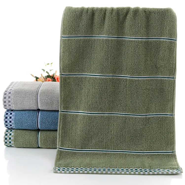 Soft Cotton Face Towel with Embroidery for Adults