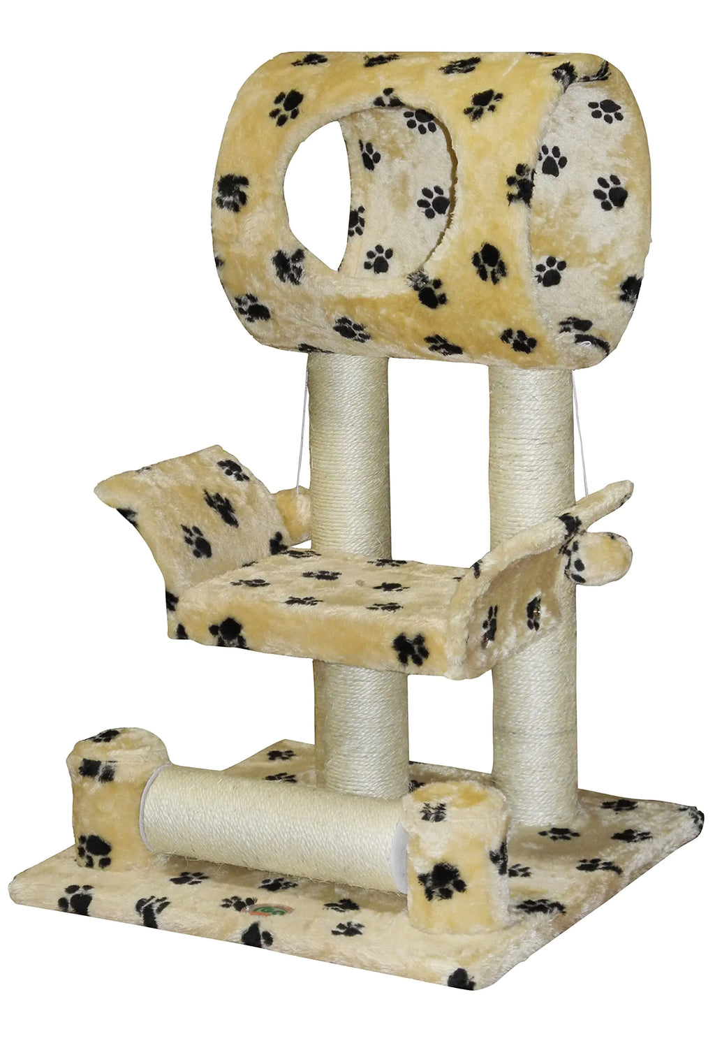 Go Pet Club Cat Tree Condo House Furniture 28-Inch Paw Print