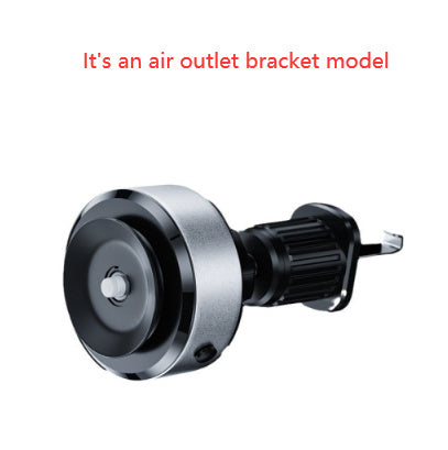 Shopi Vella vacuum adsorption phone holder air outlet bracket model in black and silver