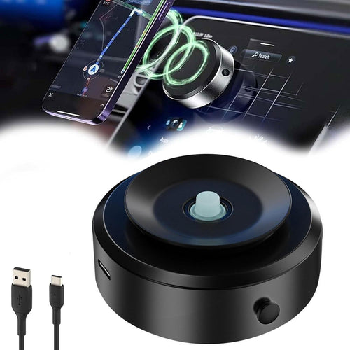 Shopi Vella vacuum adsorption phone holder with USB cable and suction base for secure phone mounting