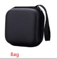 Shopi Vella black compact protective bag for induction riding headlamp storage and transport