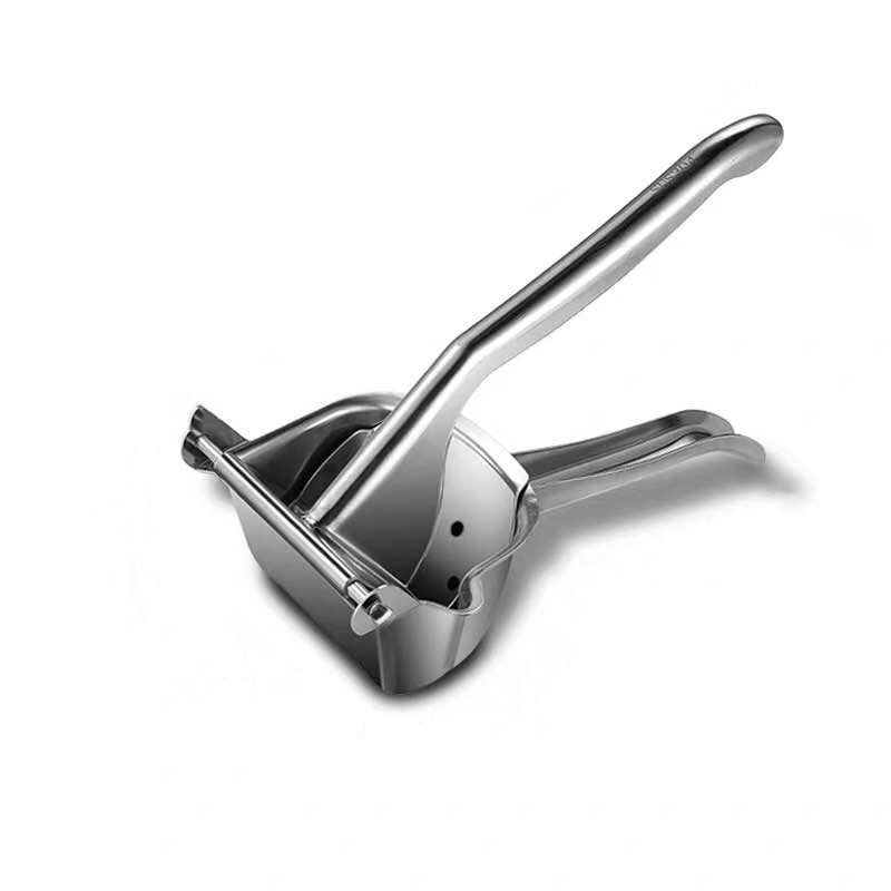 Shopi Vella stainless steel manual juicer with ergonomic handle for easy fruit squeezing