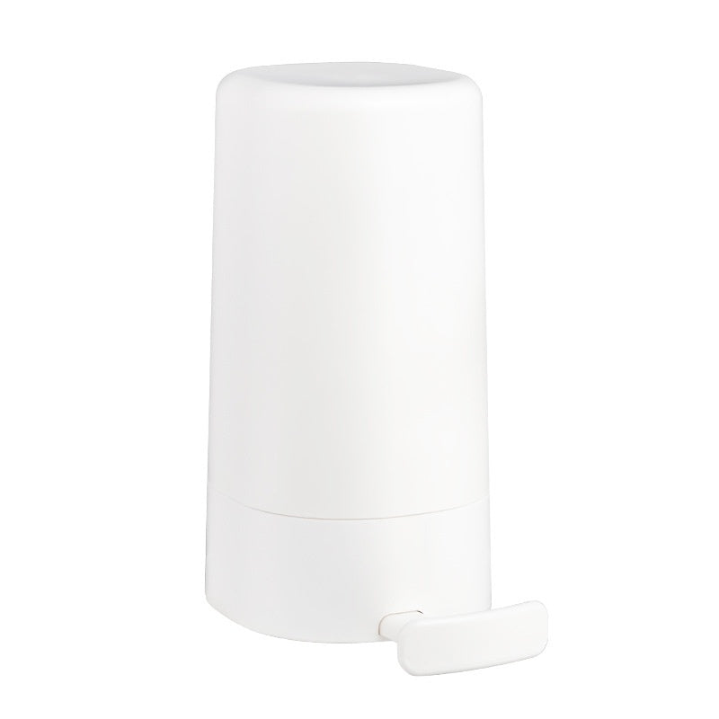 Shopi Vella white wall mounted soap grinder dispenser for bathroom storage