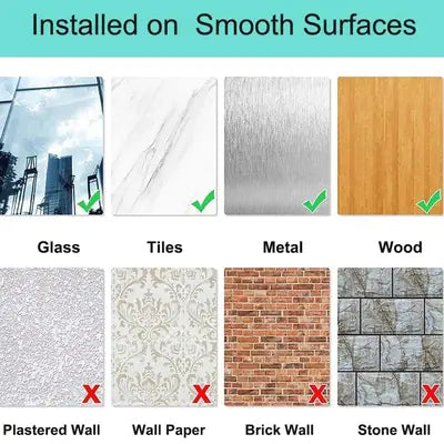 Wall mounted sponge holder for kitchen can be installed on smooth surfaces like glass tiles metal and wood