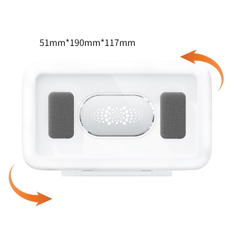 Shopi Vella waterproof bathroom phone holder with secure foam padding and compact design