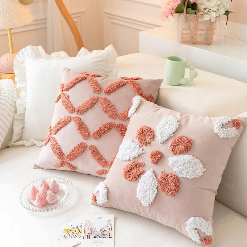 Nordic Three-Dimensional Tufted Pillowcase